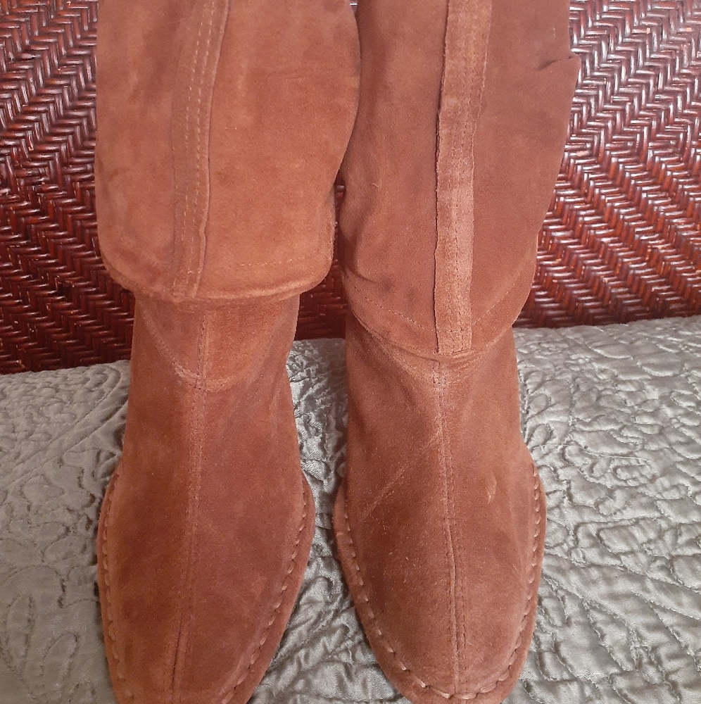 Hot in Hollywood Suede Ankle Boots